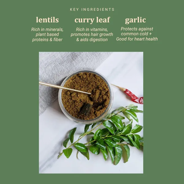 Curry Leaf Seasoning, Sprinkler