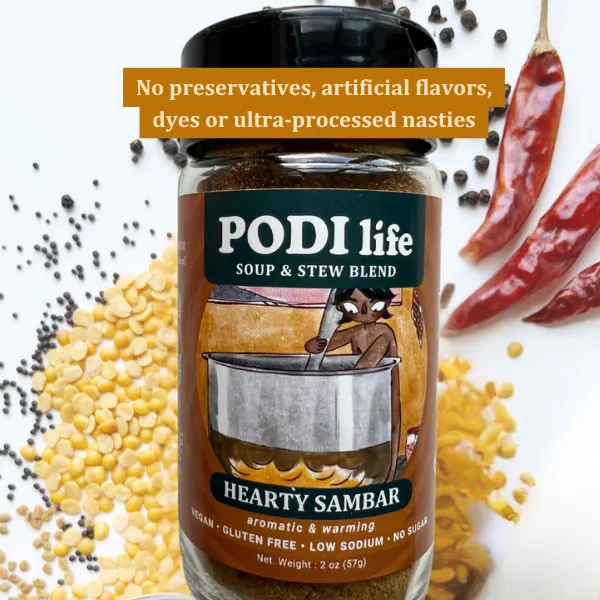 Hearty Sambar Soup & Stew Spice Blend
