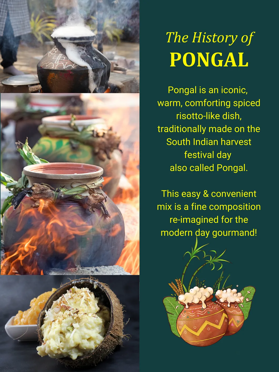 Pongal: 3 One Pot Meals/box