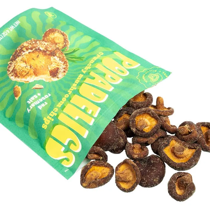 Rad Rosemary & Salt - Mushroom Chips - 6 Pack