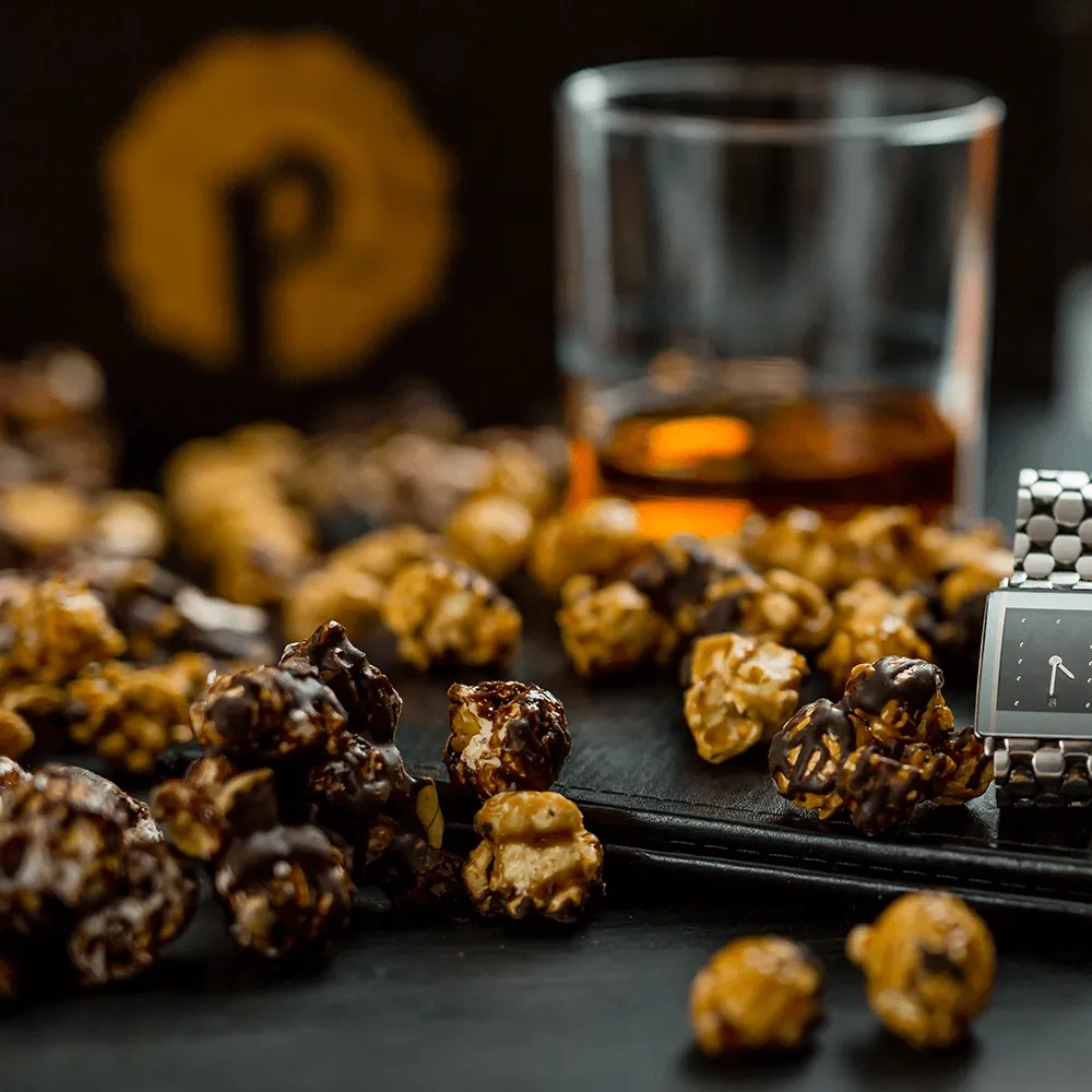 Caramel Chocolate Drizzle Gourmet Popcorn (6oz)