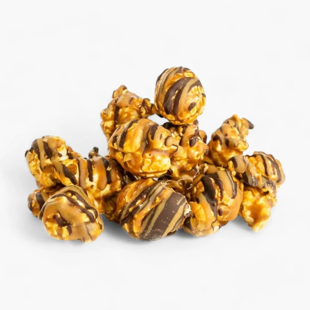 Chocolate Peanut Butter Gourmet Popcorn (12oz)