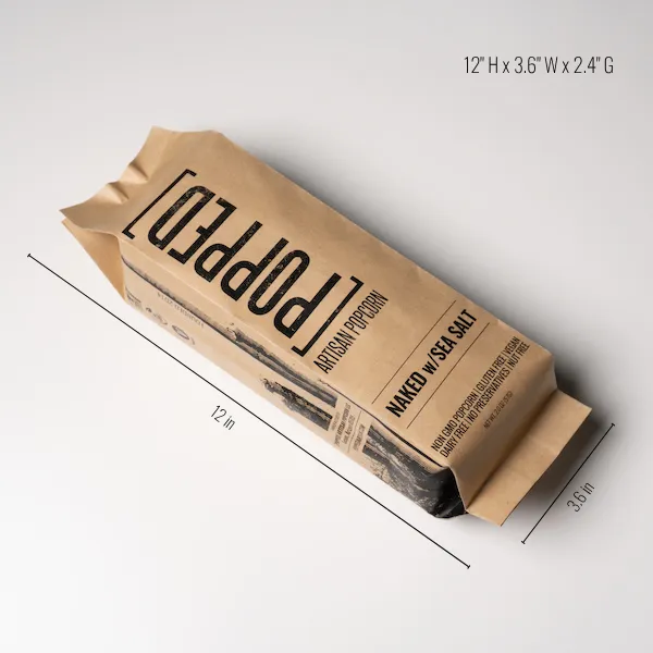 Naked w/ Sea Salt Artisan Popcorn