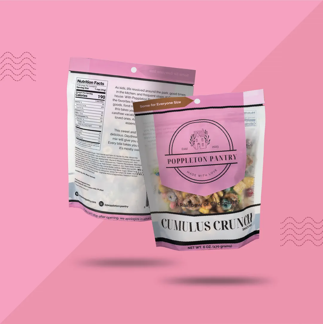 Poppleton Pantry Cumulus Crunch Snack Mix 6 oz