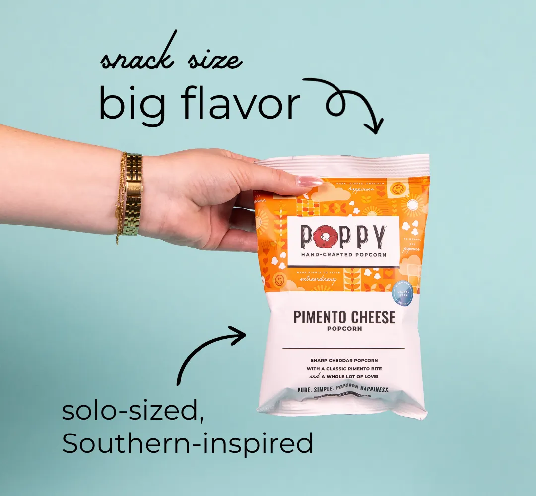 Pimento Cheese Snack Bag Popcorn