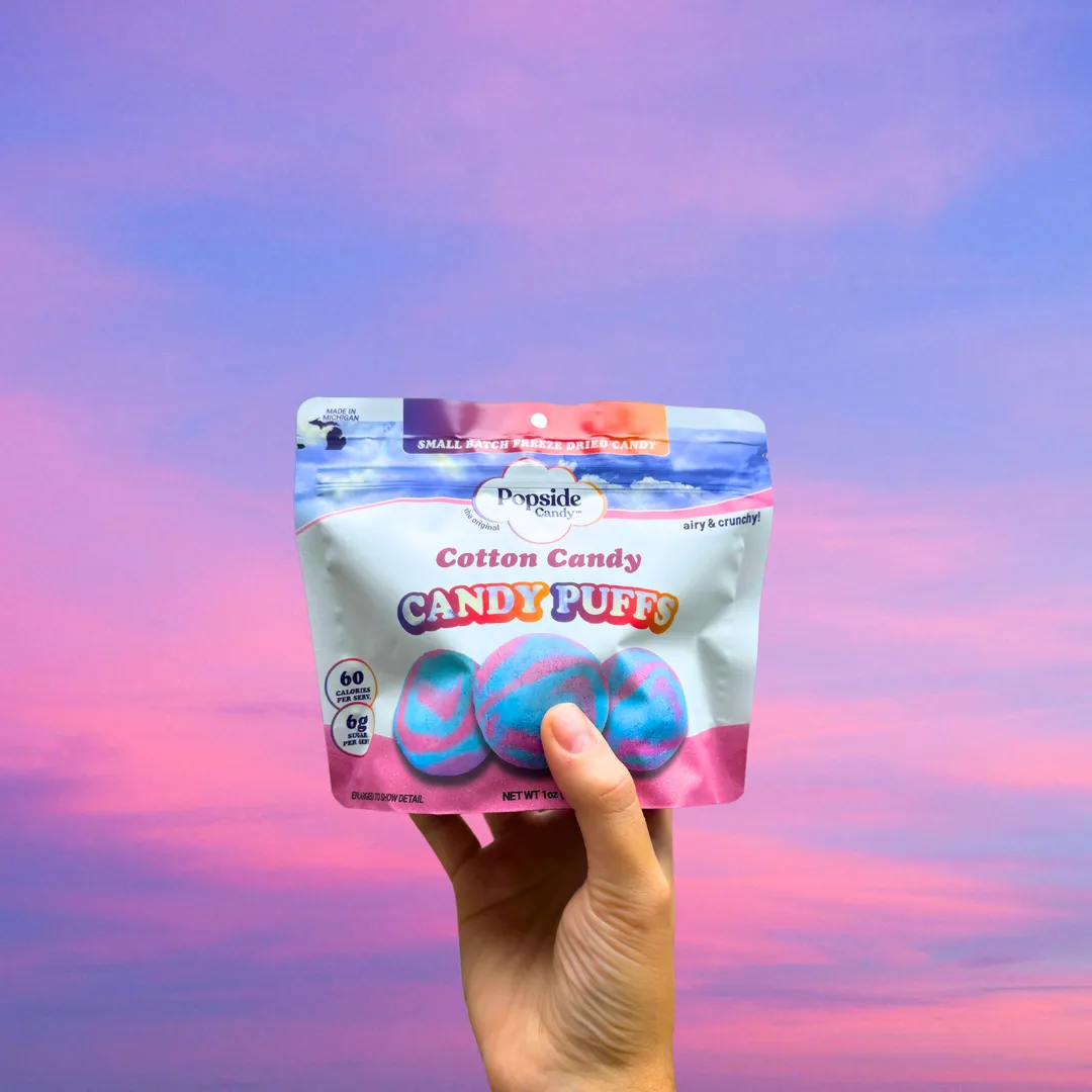 Cotton Candy Candy Puffs