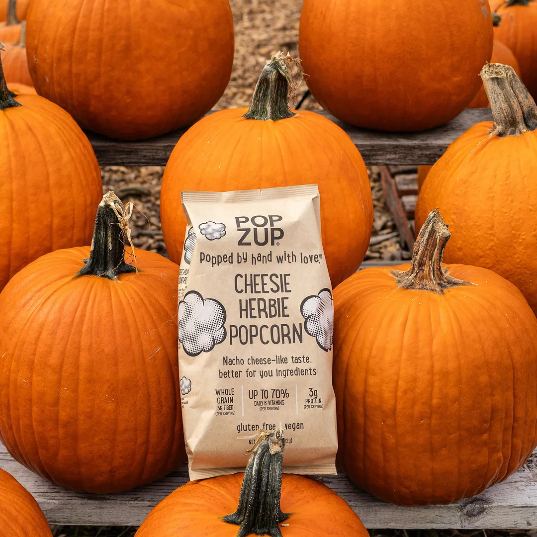 Cheesie Herbie Popcorn Bags - Family Sized