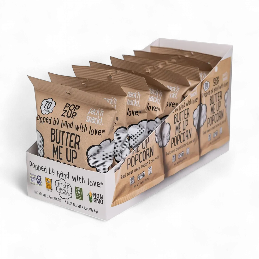 8-Pack Box - Butter Me Up 70 Calorie Bags