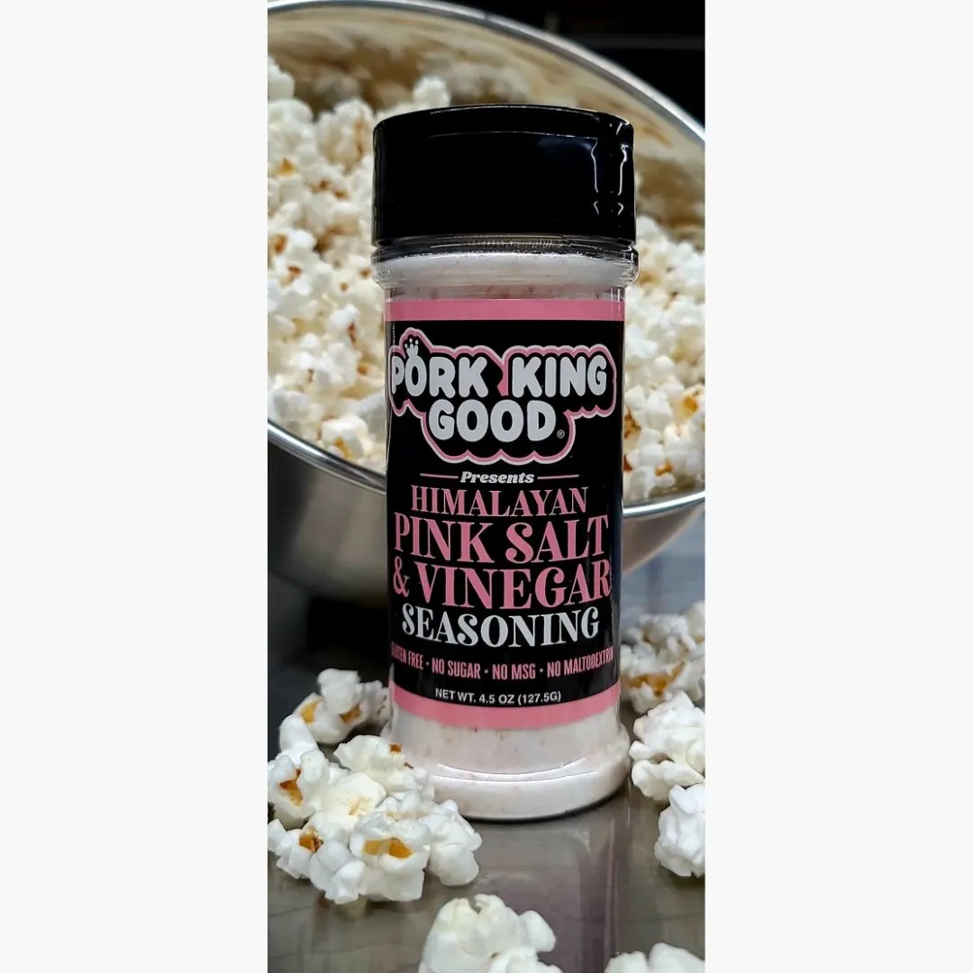 Himalayan Pink Salt & Vinegar Seasoning Shaker 4.5oz