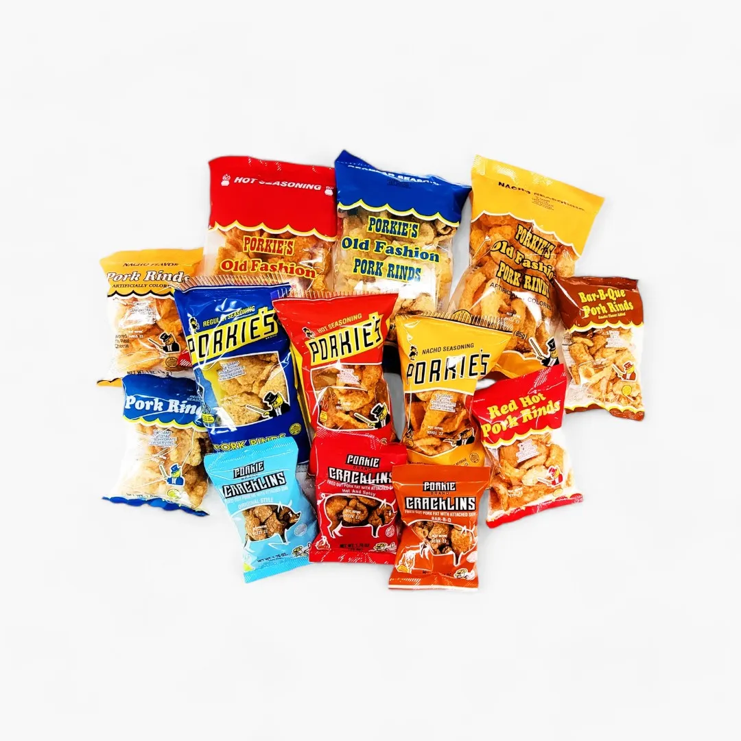 Porkie's BBQ Pork Rinds 1.75oz bag