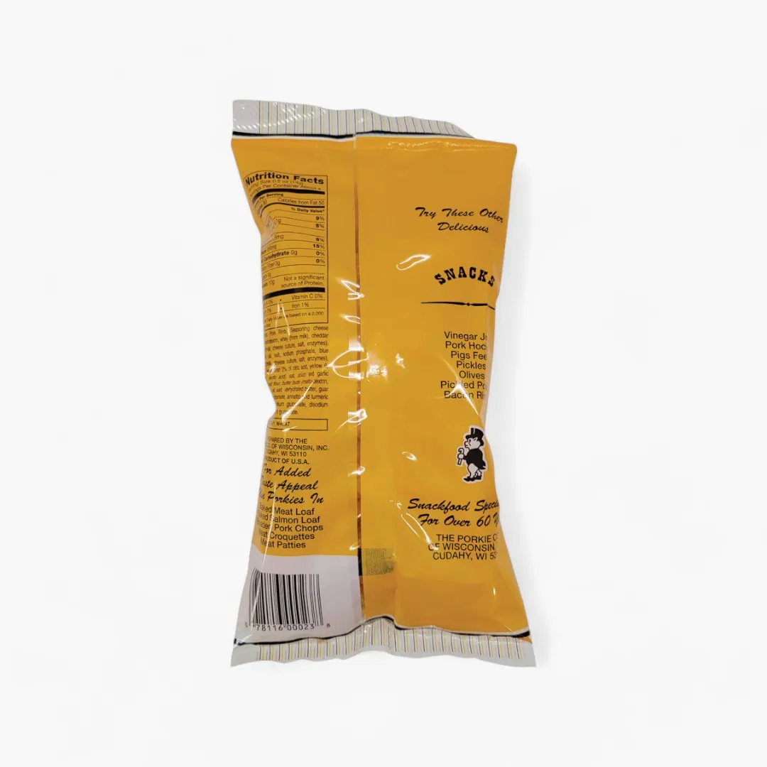 Porkie's Nacho Pork Rinds 1.75oz bag