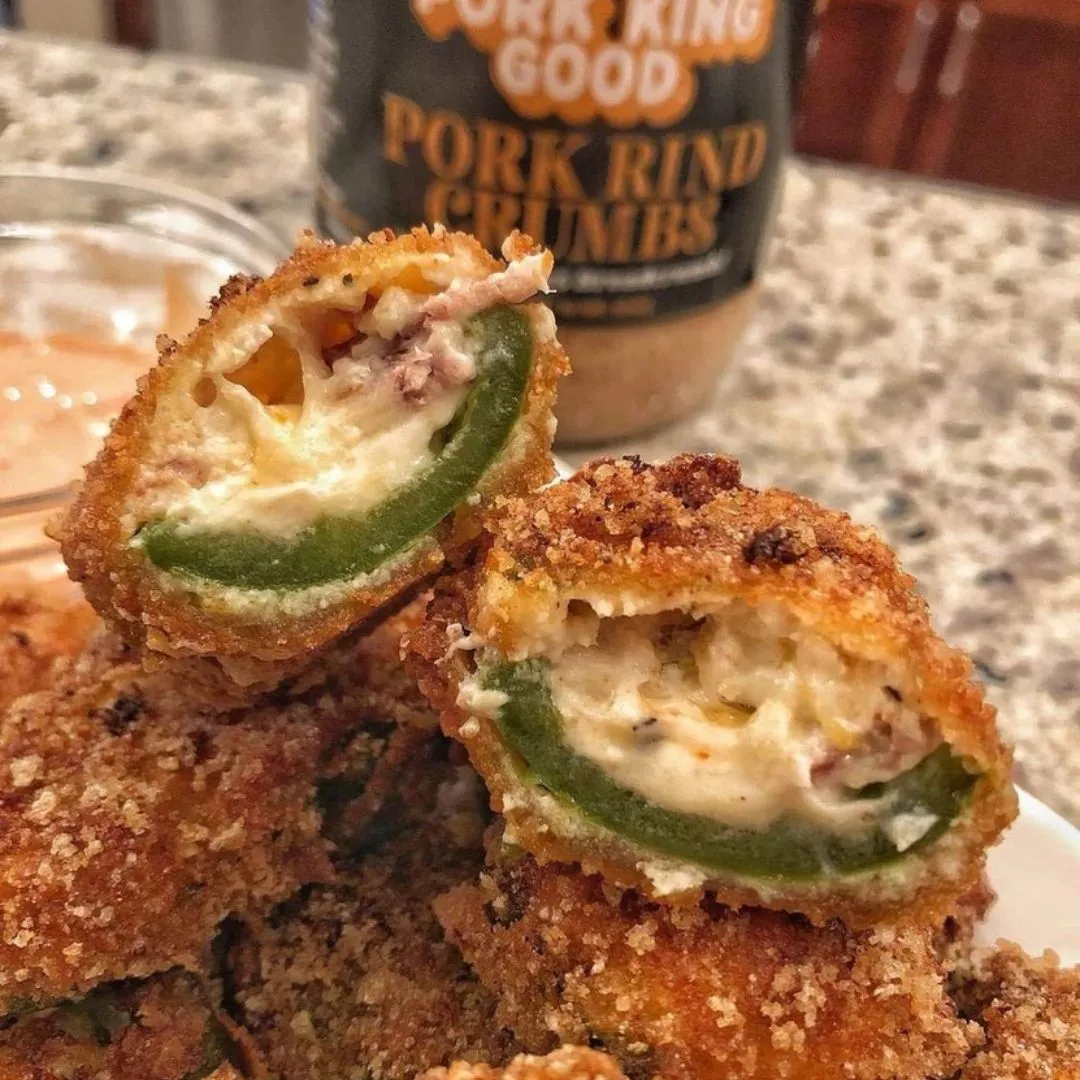 Pork King Good Ranch Pork Rinds Crumbs 12oz Jar