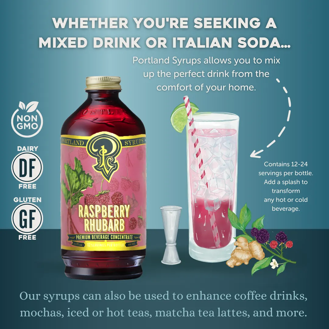 Raspberry Rhubarb 12 oz 