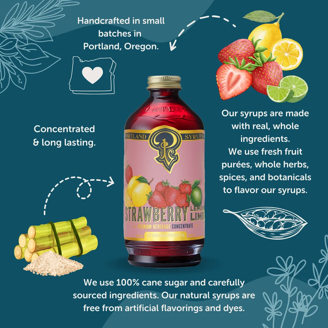 Strawberry Lemon Lime – 750ml
