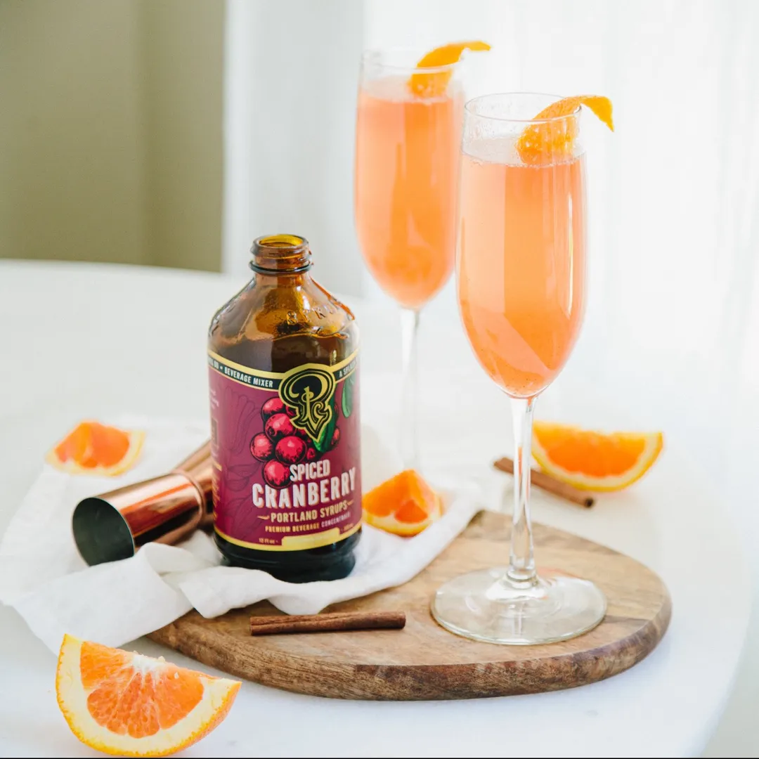 Spiced Cranberry Syrup 750ml - Cocktail / Mocktail Drink Mix