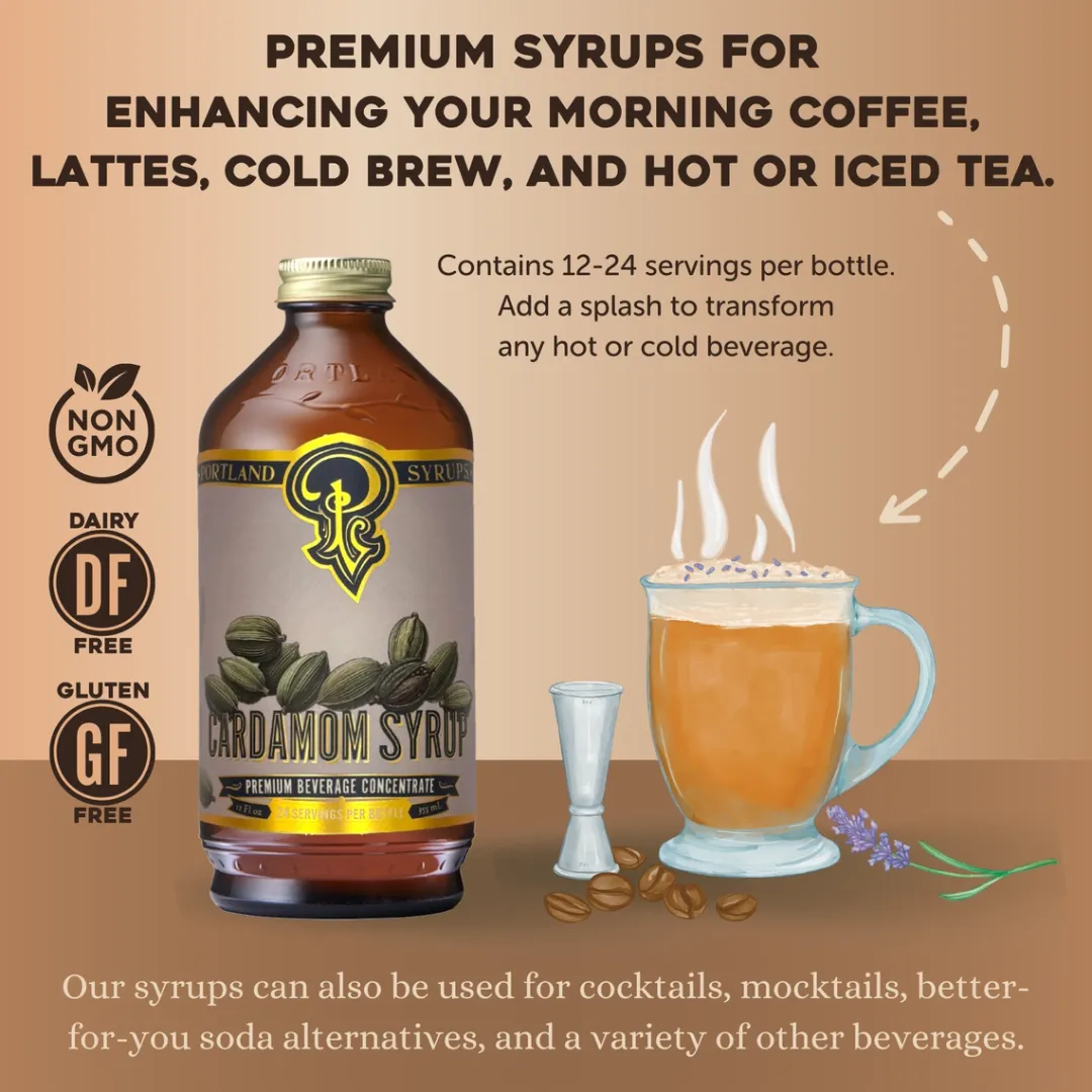 Cardamom Syrup 12oz