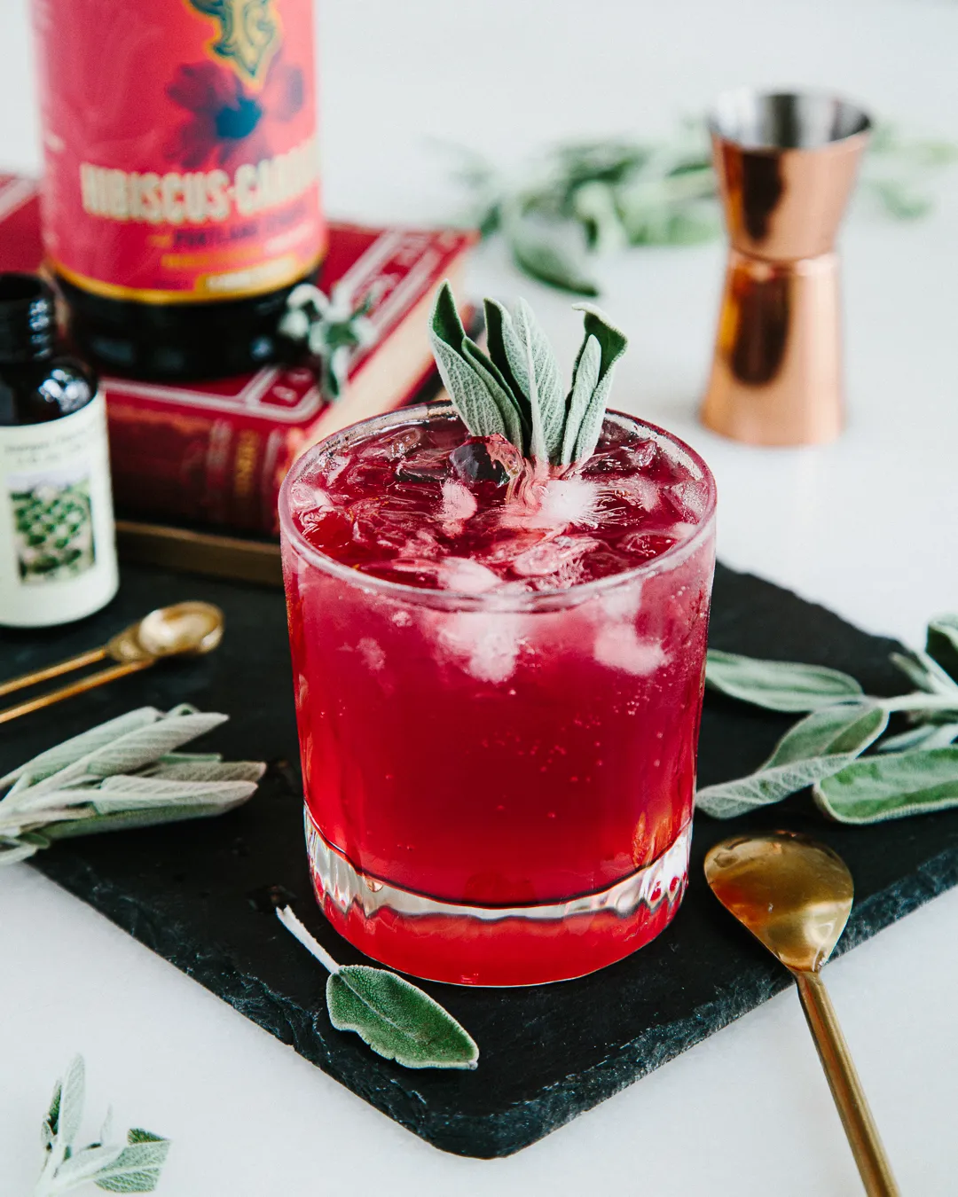 Hibiscus Cardamom Syrup 3.4oz
