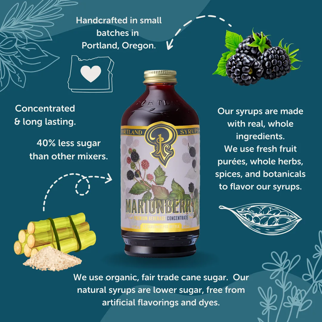 Marionberry Syrup – 750ml