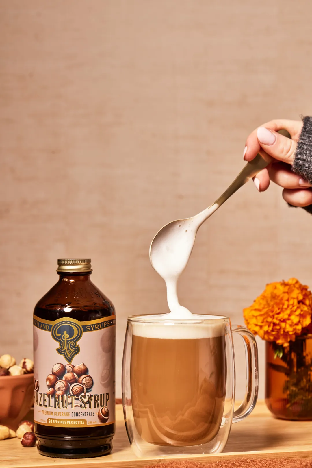 Hazelnut Syrup 3.4 oz - Cocktail / Mocktail Mix