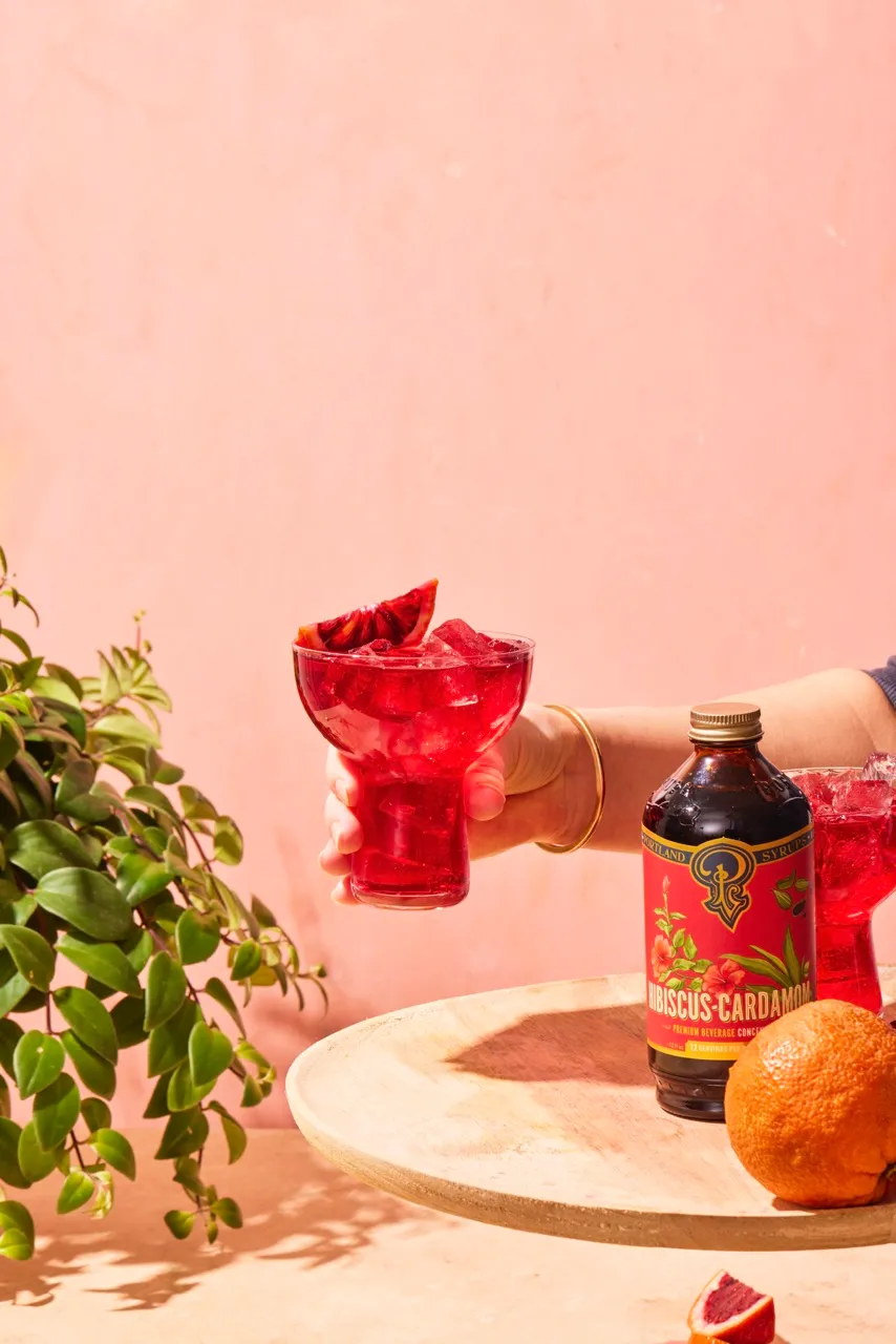 Hibiscus Cardamom Syrup – 750ml