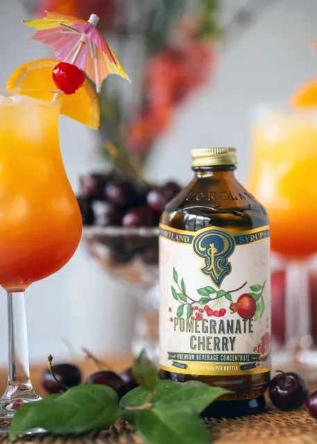 Pomegranate Cherry Syrup 750ml - Cocktail / Mocktail Mix