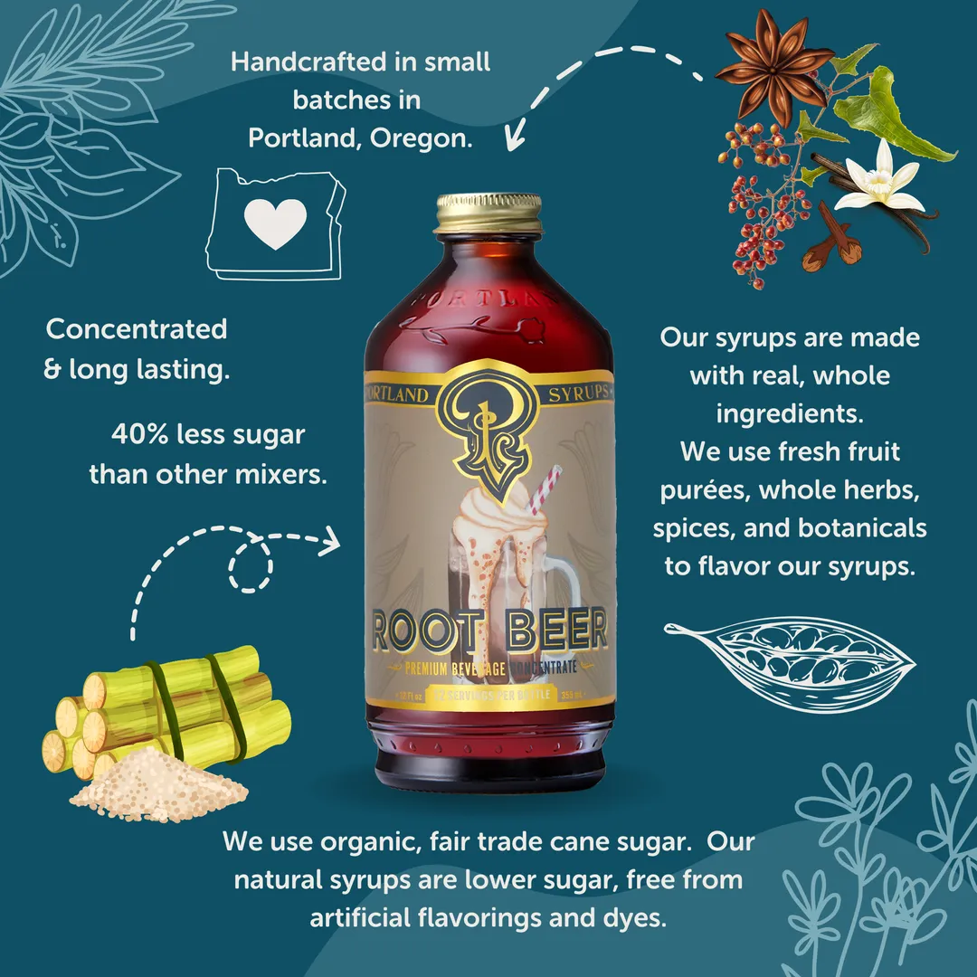 Root Beer Syrup – 750 ml