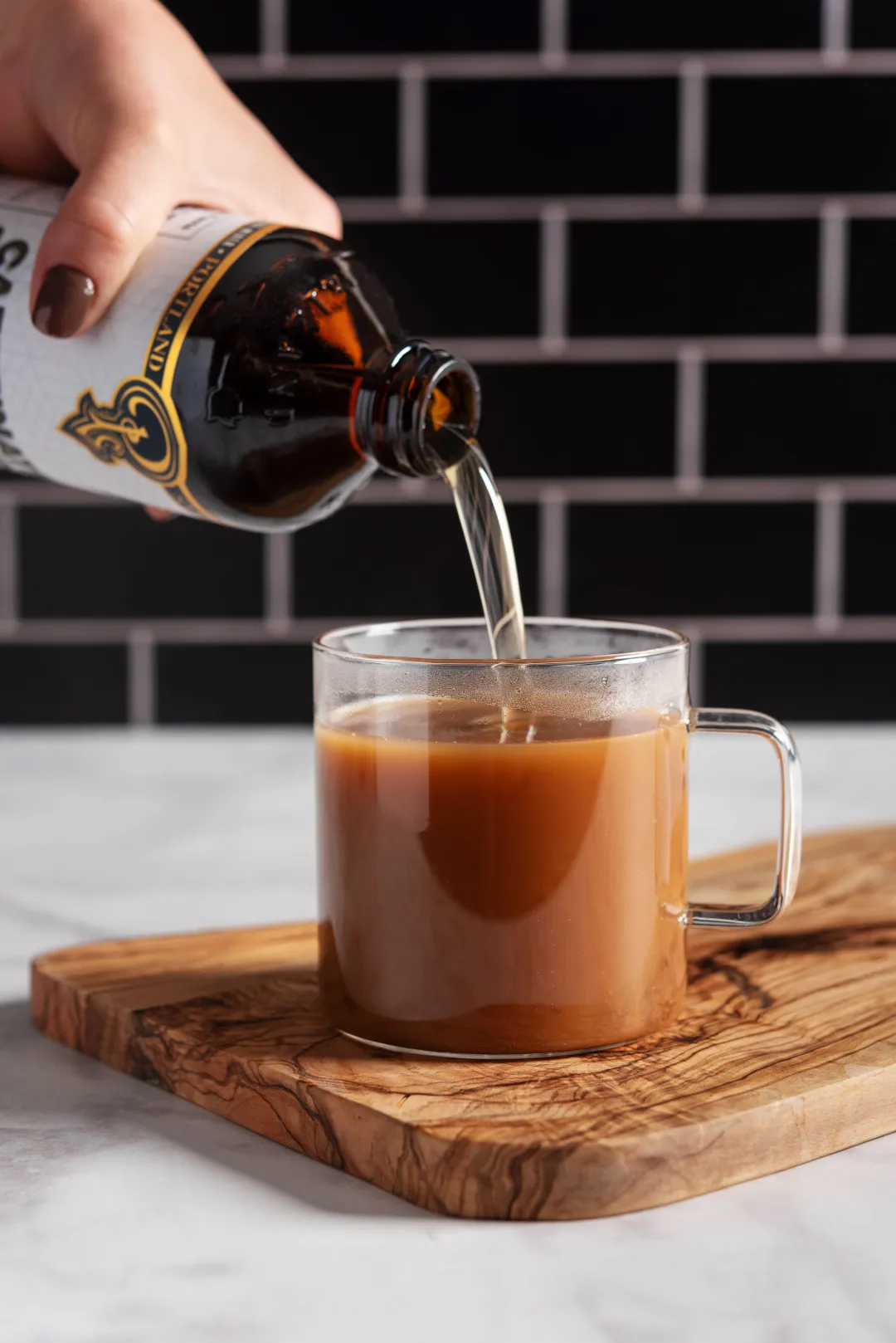 Caffeinated Simple Syrup 12oz - Cocktail / Mocktail Beverage Mixer