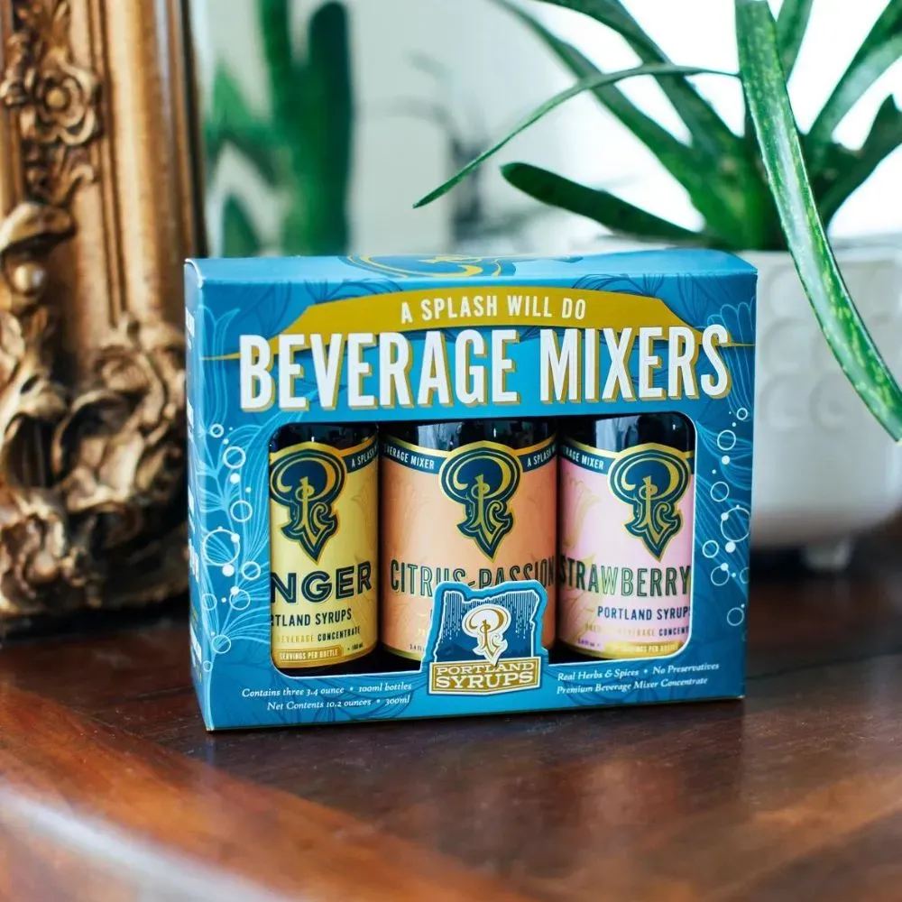 Gift Set - Blue Standard Cocktail / Mocktail Drink Mixers