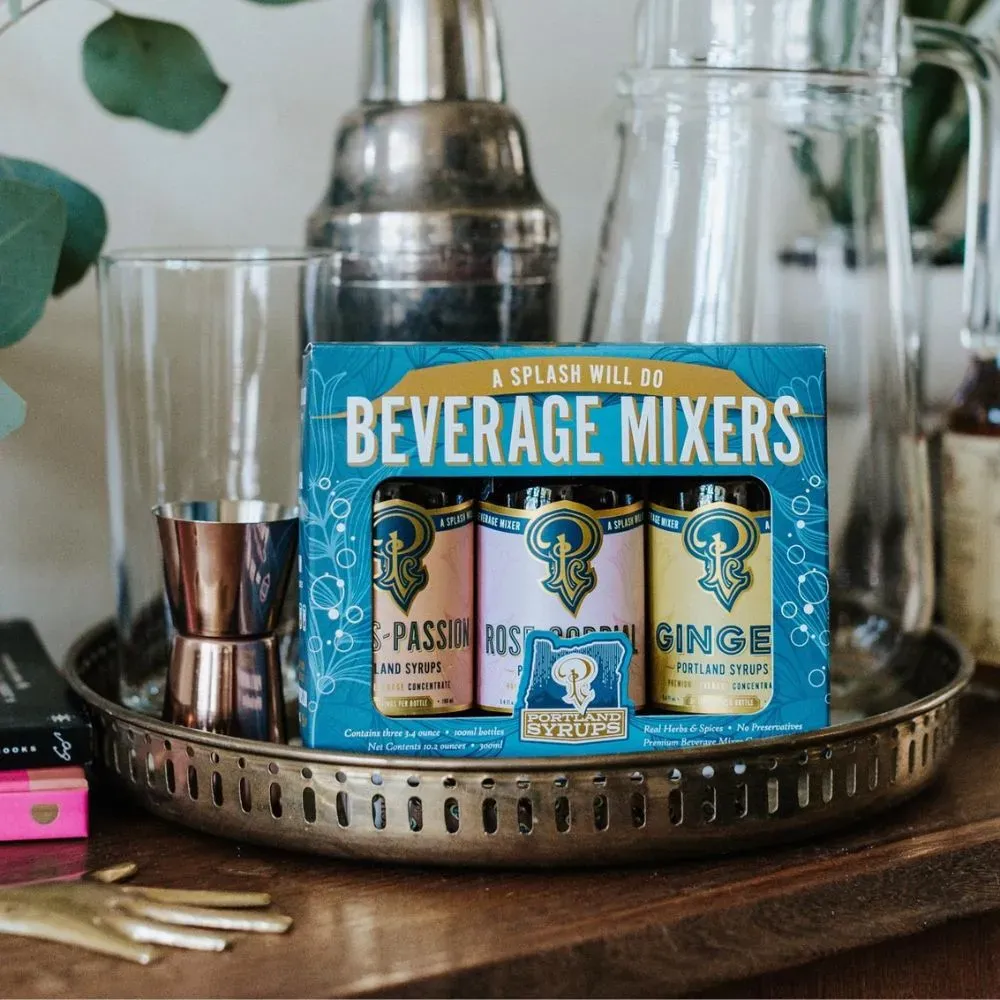 Gift Set - Blue Standard Cocktail / Mocktail Drink Mixers