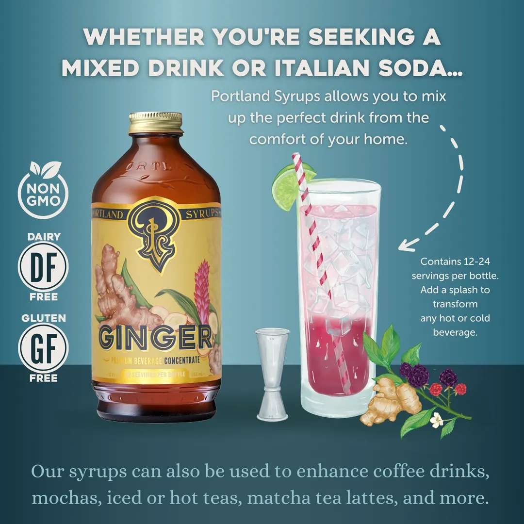 Ginger Syrup 12oz