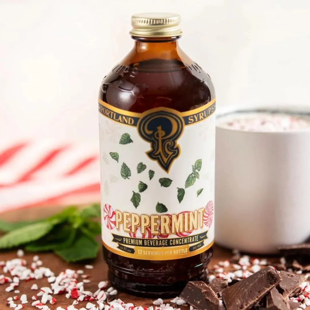 Peppermint Syrup 3.4 oz - Cocktail / Mocktail Beverage Mix
