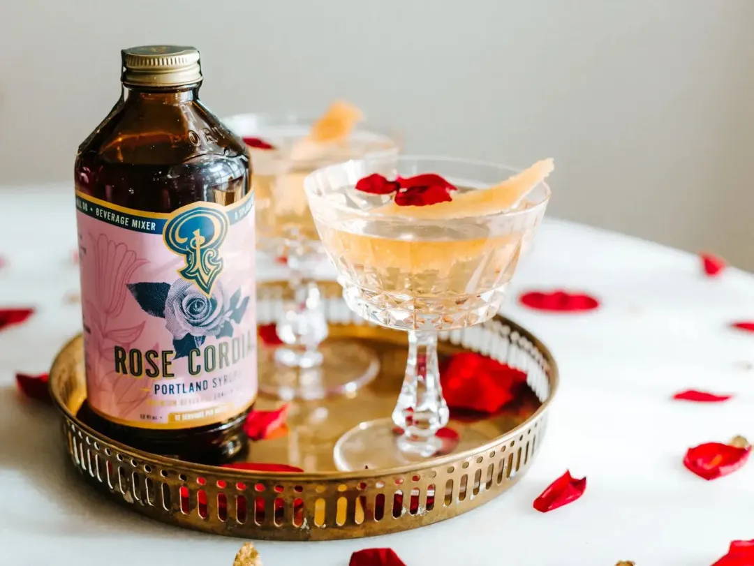 Rose Cordial Syrup 12oz