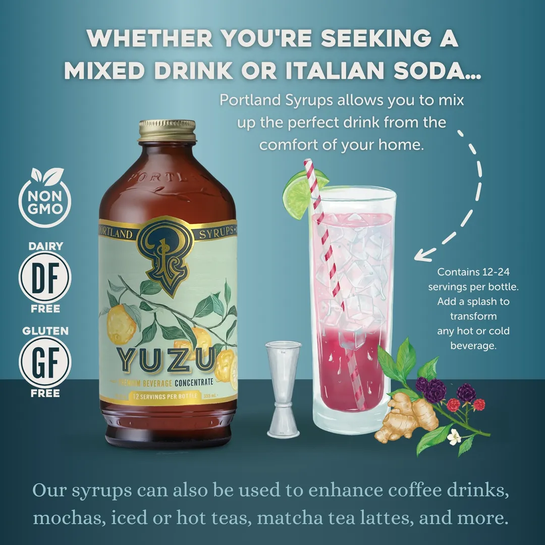 Yuzu Syrup 12 oz