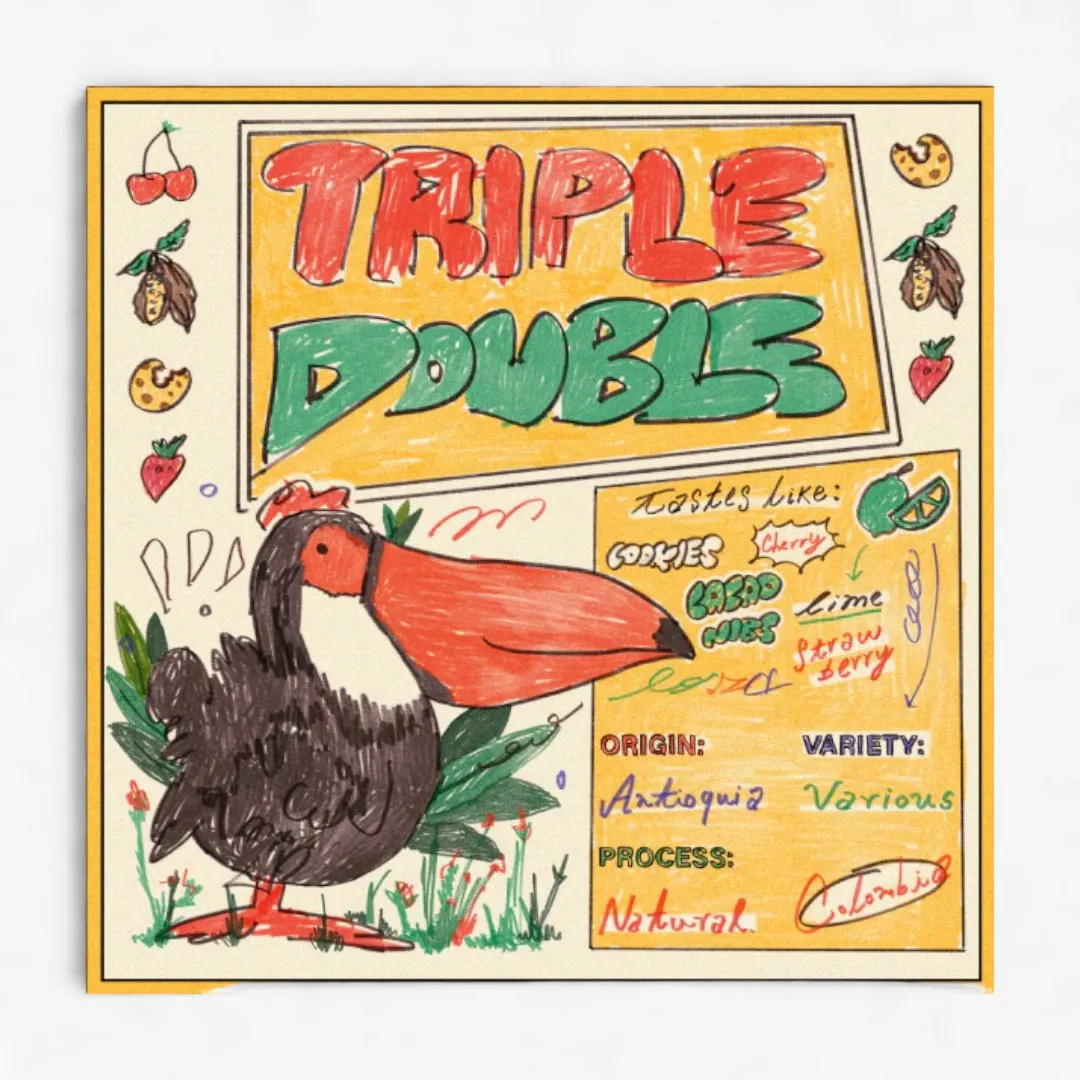 TRIPLE DOUBLE (2lb) - Ground Coffee
