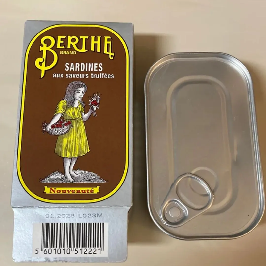 Berthe Sardines in Olive Oil with Truffle