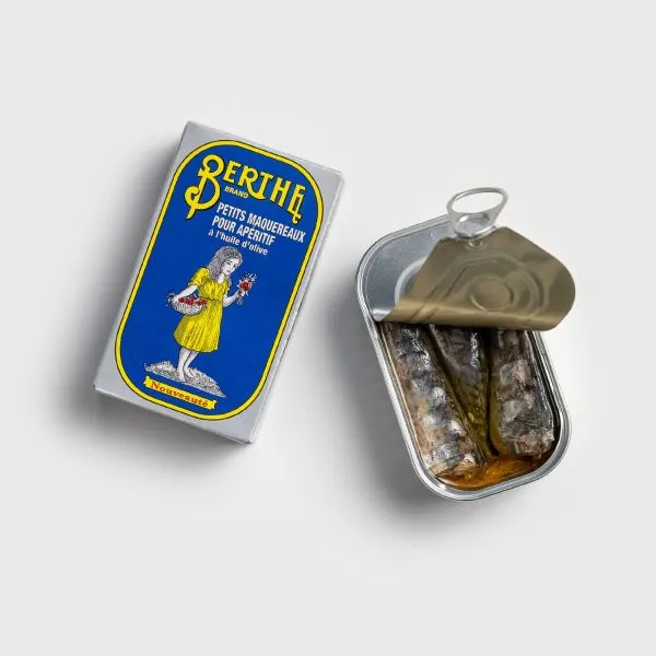 Berthe Small Mackerel in Olive Oil
