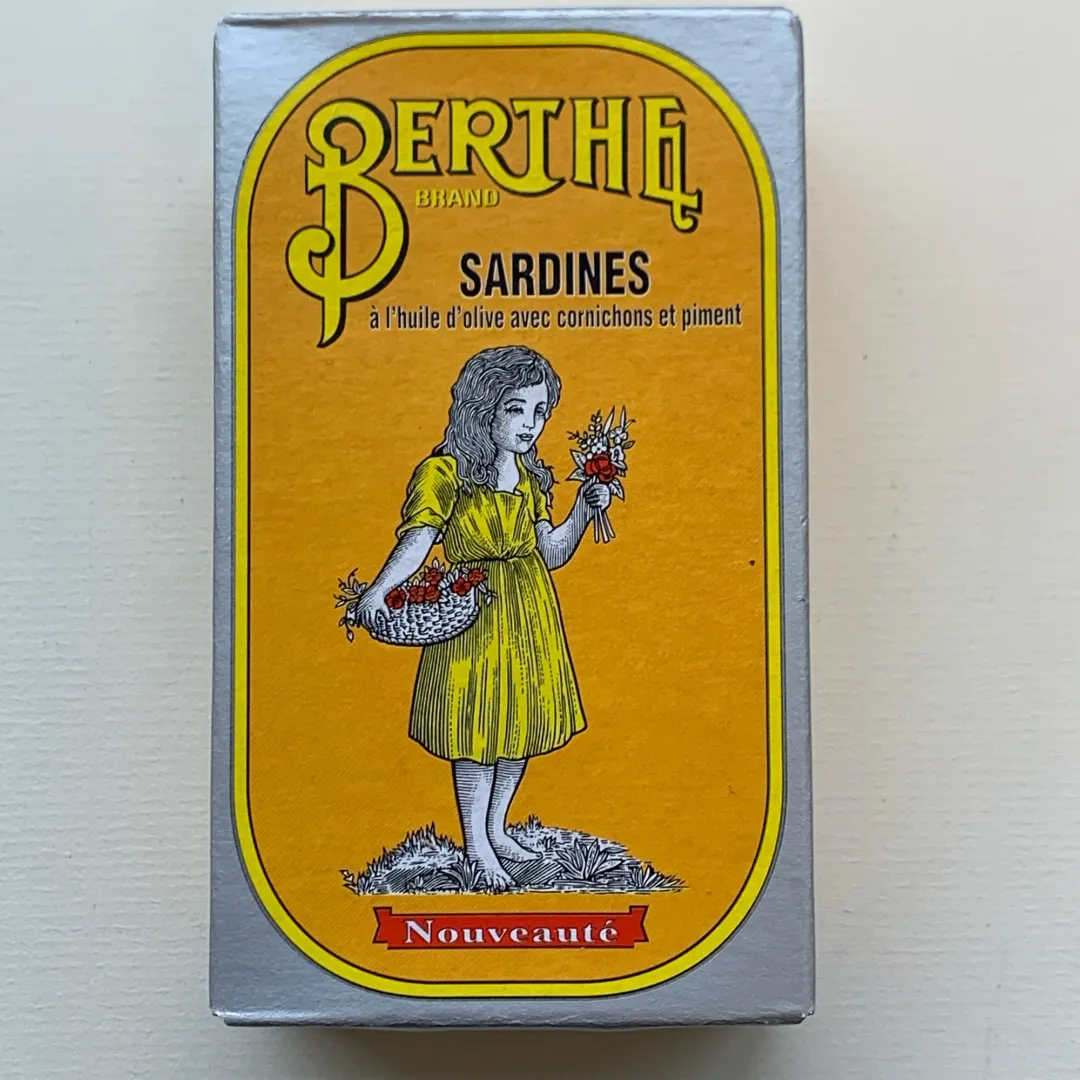 Berthe Spiced Sardines in Olive Oil with Pickles