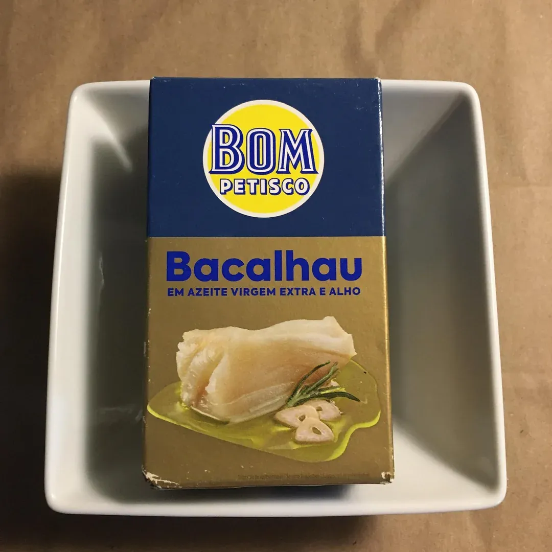 Bom Petisco Codfish in Extra Virgin Oil and Garlic-120gr
