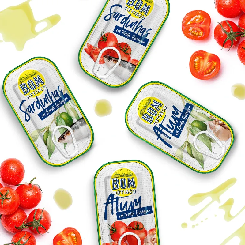 Bom Petisco Solid Tuna in Organic Olive Oil-120gr