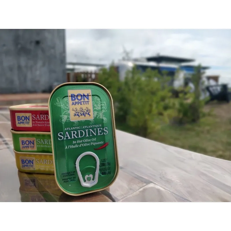 Bon Appetit Sardines in Hot Olive Oil