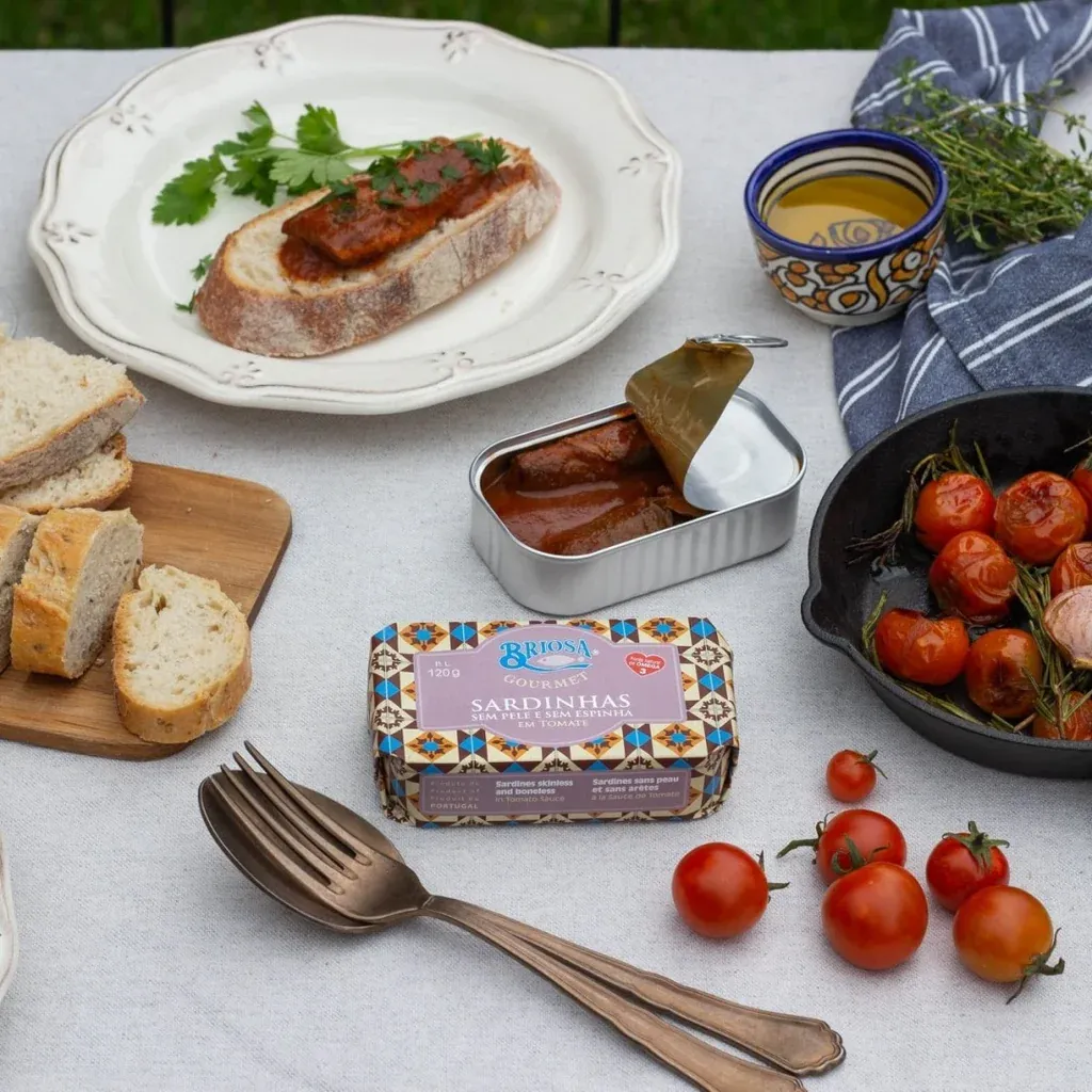Briosa Gourmet Skinless and Boneless Sardines in Tomato Sauce