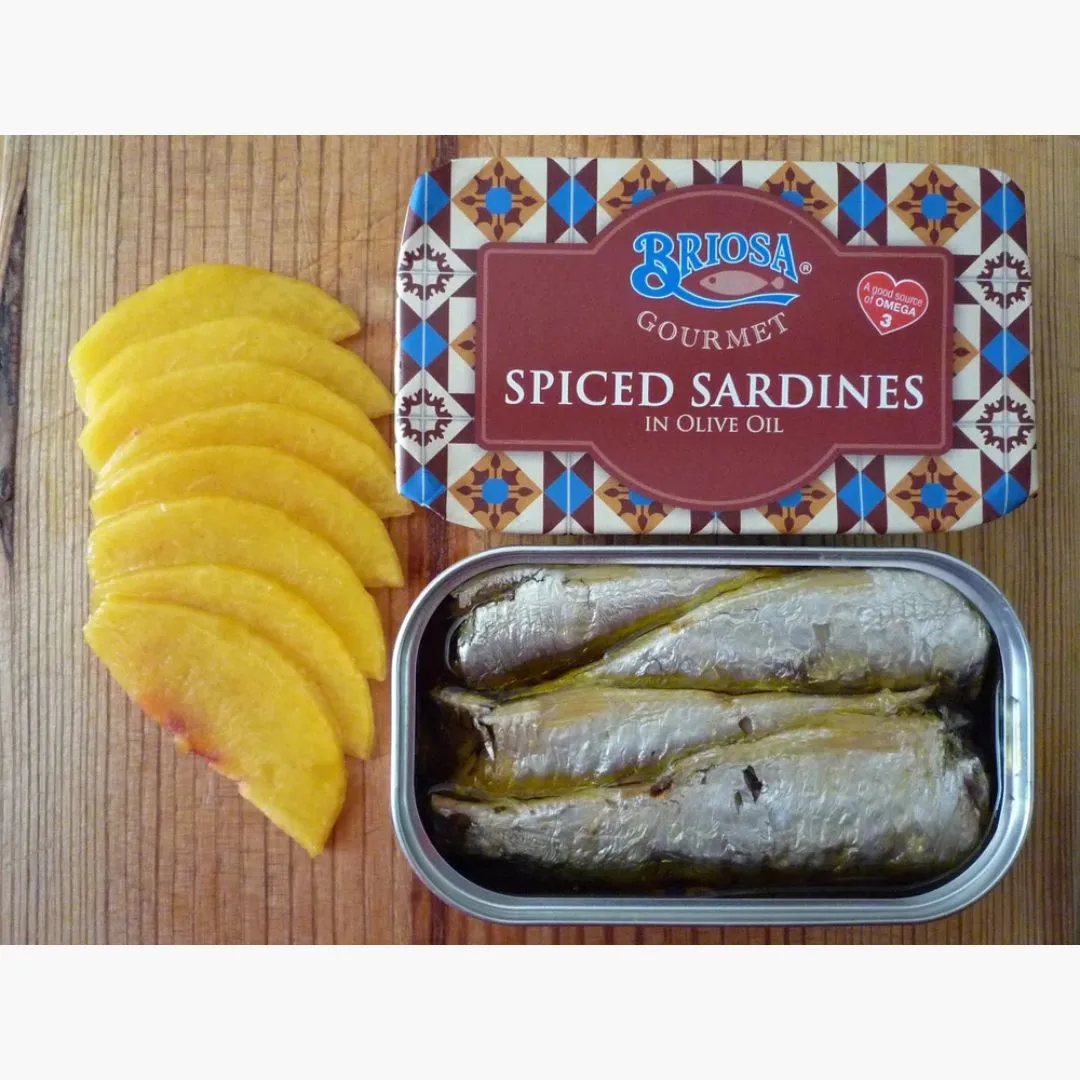 Briosa Gourmet Spiced Sardines in Olive Oil