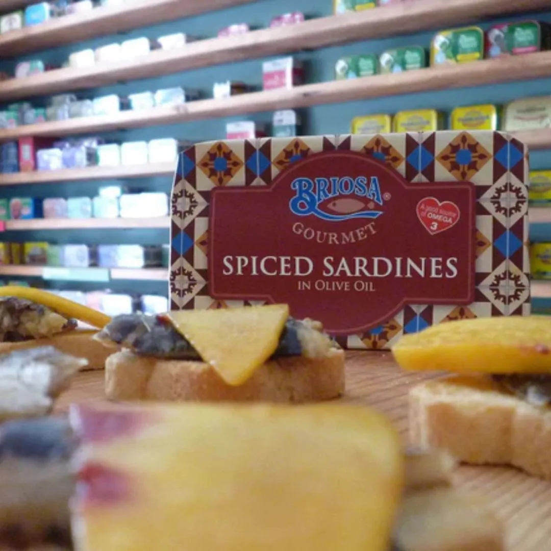 Briosa Gourmet Spiced Sardines in Olive Oil