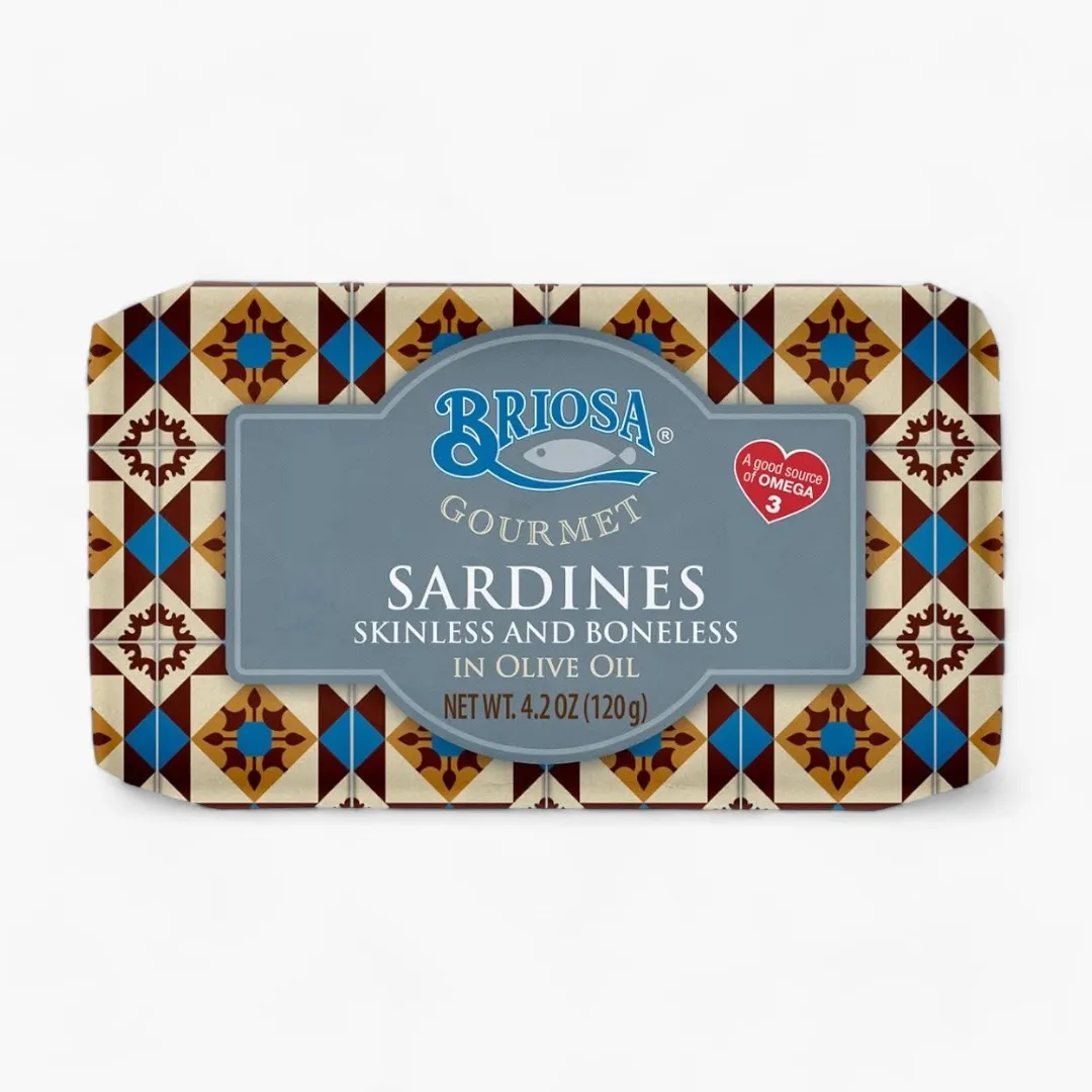 Briosa Skinless and Boneless Sardines in Olive Oil