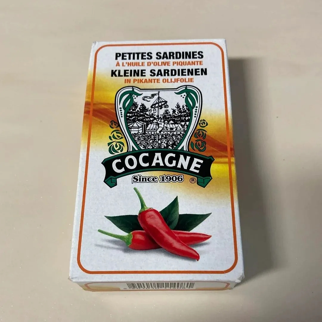 Cocagne Small Sardines in Olive Oil with Chili Pepper