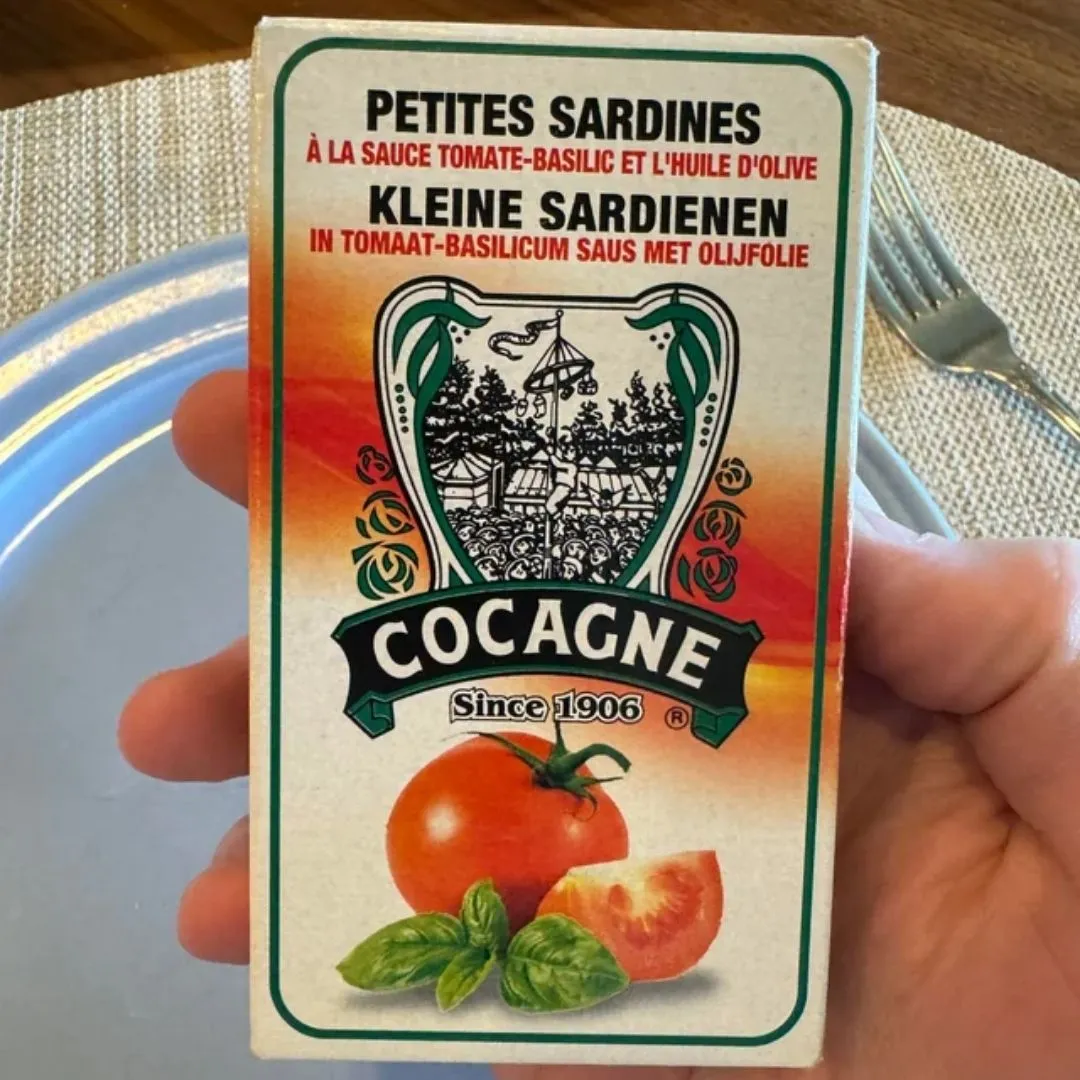 Cocagne Small Sardines in Tomato Sauce with Basil and Olive