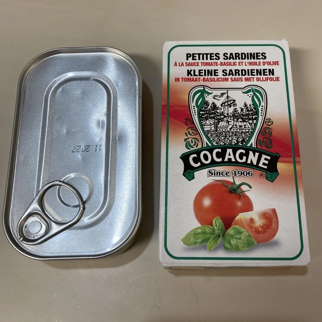 Cocagne Small Sardines in Tomato Sauce with Basil and Olive