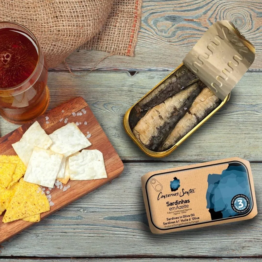 Conservas Santos Portuguese Sardines in Olive Oil