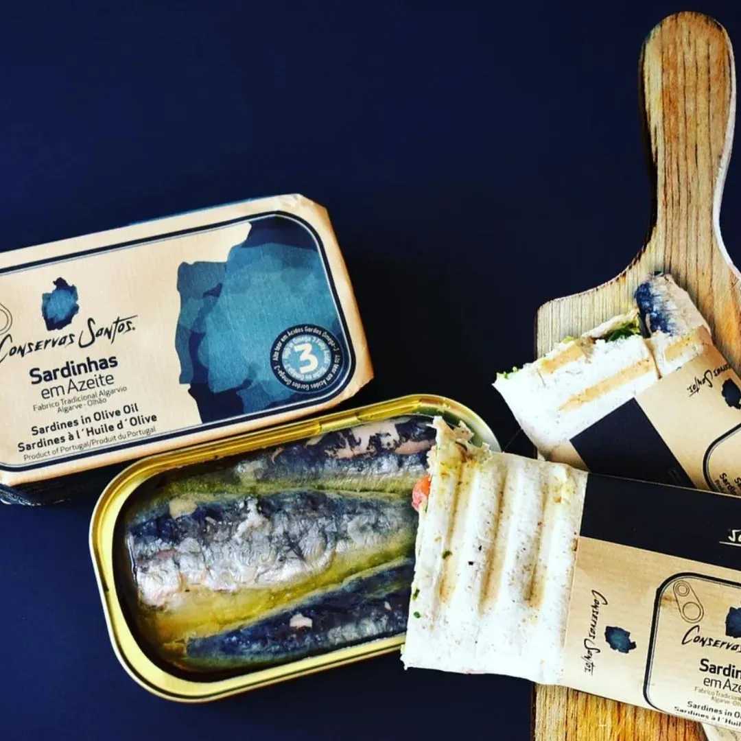 Conservas Santos Portuguese Sardines in Olive Oil