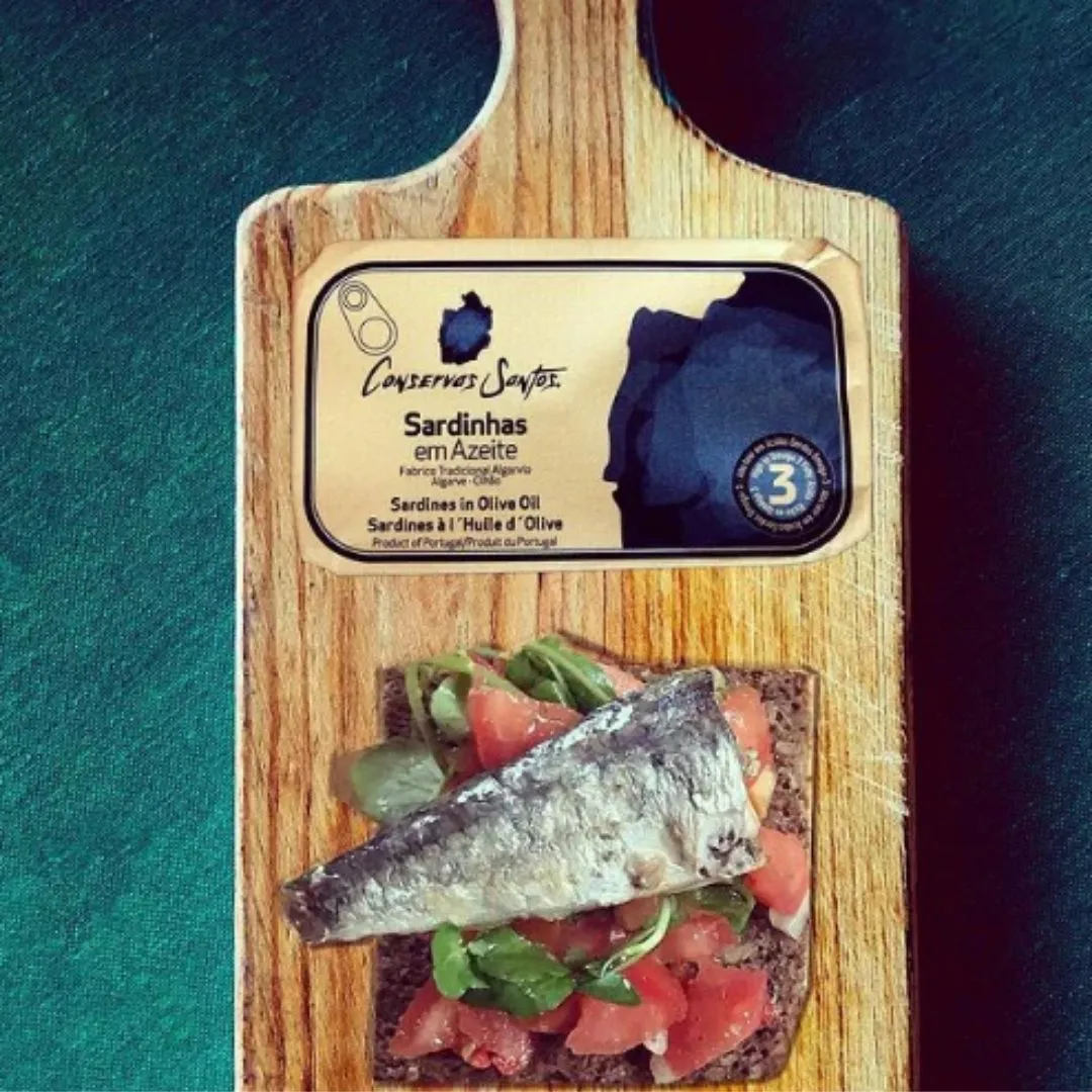 Conservas Santos Portuguese Sardines in Olive Oil
